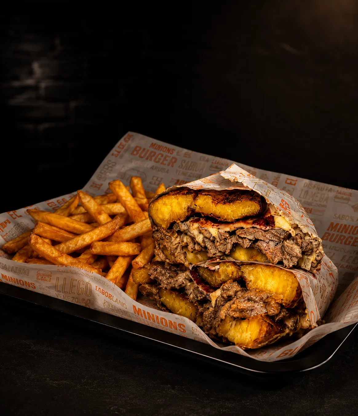 Patacón Minions Burger